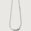 THREE NATURAL PEARL NECKLACE