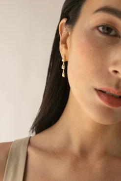 TRIPLE DROP EARRING