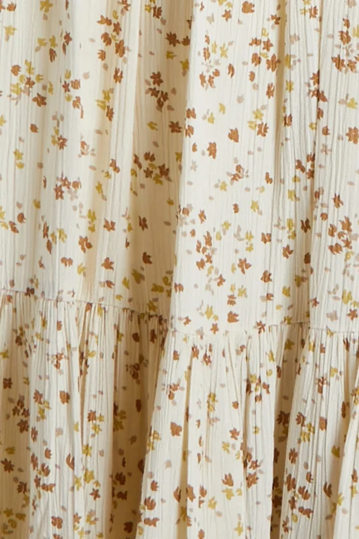 TUBE FLORAL MIDI DRESS