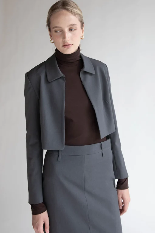 TURTLENECK KNIT TOP