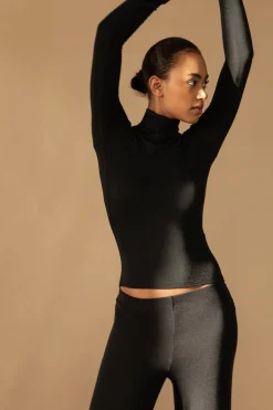 TURTLENECK LONG SLEEVE TOP