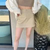TWILL MINI SKIRT