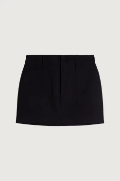 TWILL MINI SKIRT