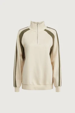 VARSITY HALF ZIP PULLOVER