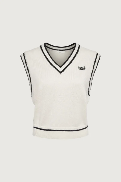 VARSITY SWEATER VEST
