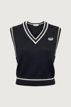 VARSITY SWEATER VEST