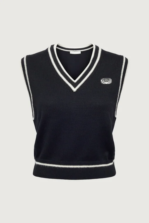 VARSITY SWEATER VEST
