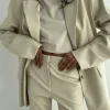 VEGAN LEATHER BLAZER