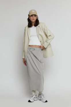 VEGAN LEATHER BLAZER
