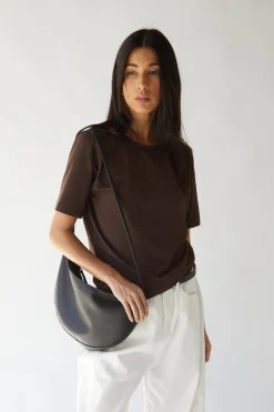 VEGAN LEATHER SLING BAG