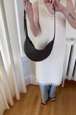 VEGAN LEATHER SLING BAG