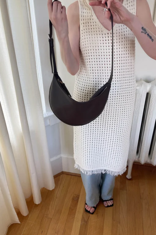 VEGAN LEATHER SLING BAG