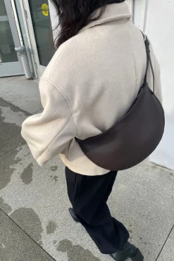 VEGAN LEATHER SLING BAG