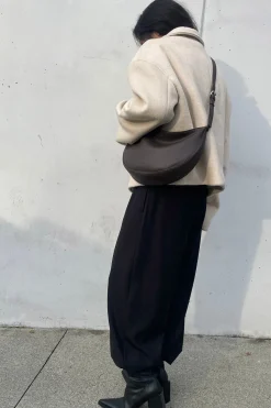 VEGAN LEATHER SLING BAG