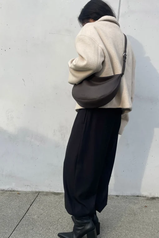 VEGAN LEATHER SLING BAG