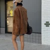 VEGAN SUEDE BLAZER