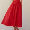 V-WAIST MAXI DRESS