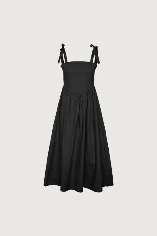 V-WAIST MAXI DRESS