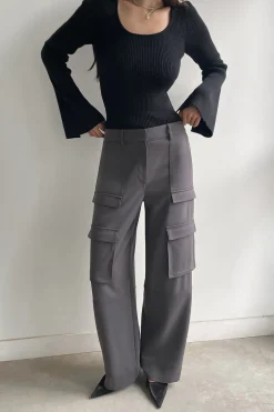 WIDE LEG CARGO PANT