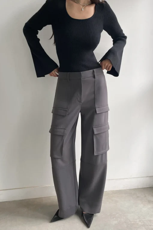 WIDE LEG CARGO PANT
