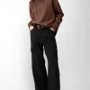 WIDE LEG CARGO SUITING PANT