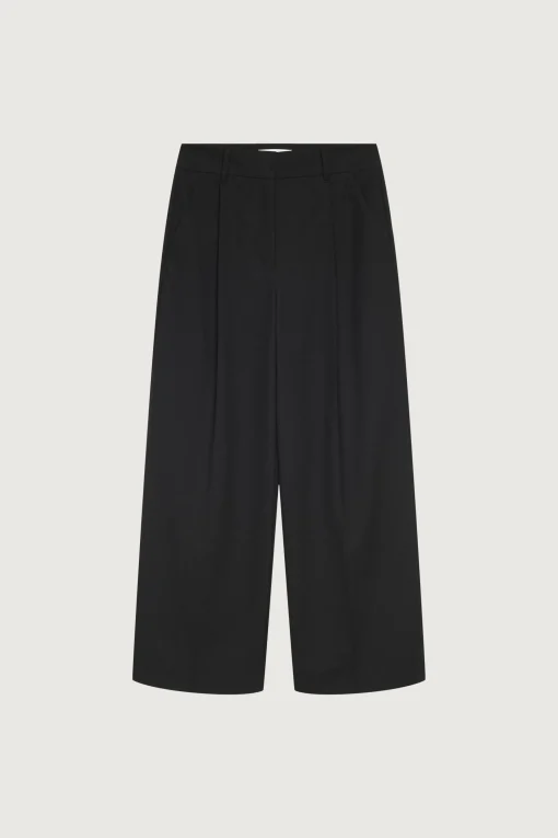 WIDE LEG HIGH-RISE DRESS PANT