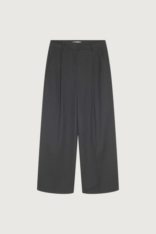 WIDE LEG HIGH-RISE DRESS PANT