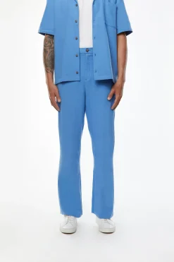 WIDE LEG LINEN PANTS