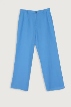 WIDE LEG LINEN PANTS