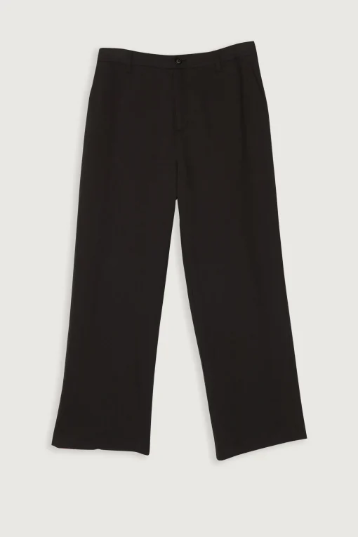 WIDE LEG LINEN PANTS