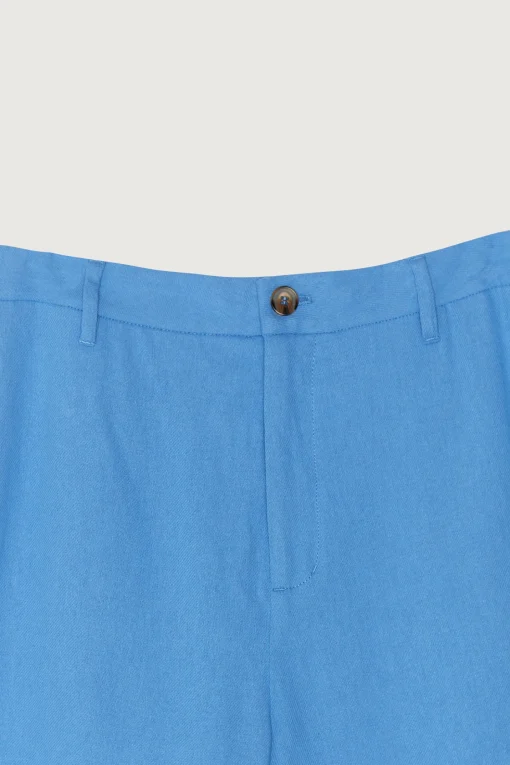 WIDE LEG LINEN PANTS