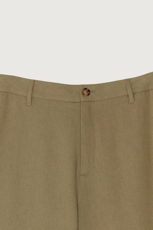 WIDE LEG LINEN PANTS