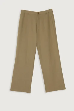 WIDE LEG LINEN PANTS