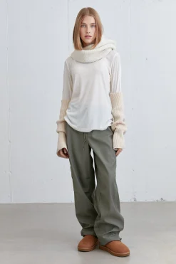 WIDE LEG PARACHUTE PANT