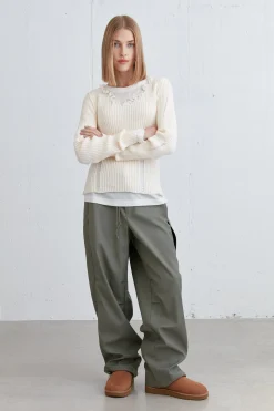 WIDE LEG PARACHUTE PANT