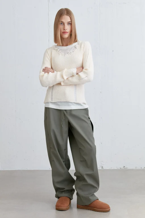 WIDE LEG PARACHUTE PANT