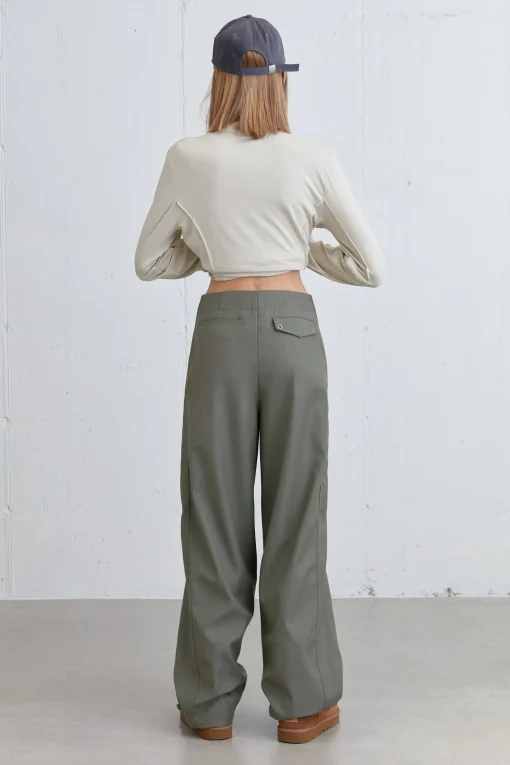 WIDE LEG PARACHUTE PANT