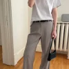 WIDE LEG SUITING PANT