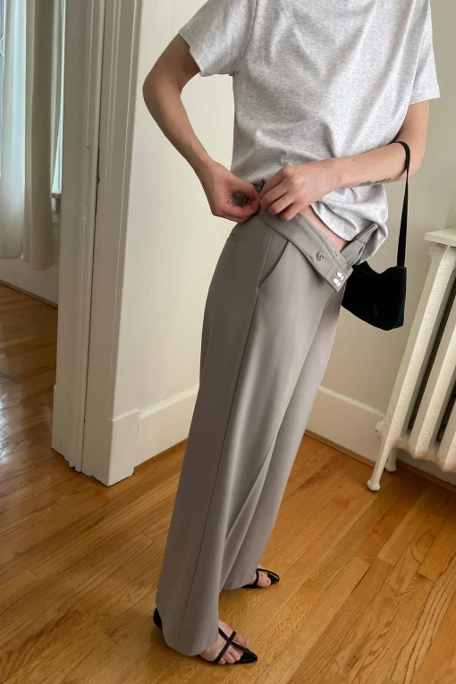 WIDE LEG SUITING PANT