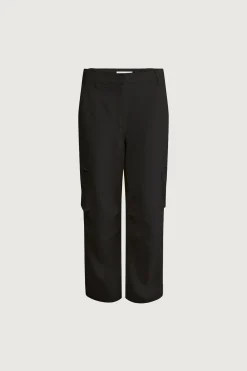 WIDE LEG SUITING PANT WITH CARGO POCKETS