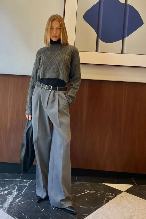 WIDE LEG TROUSER
