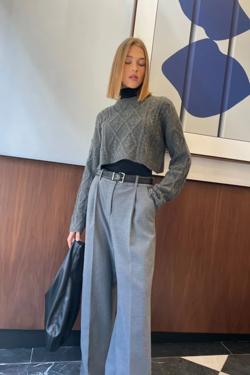 WIDE LEG TROUSER