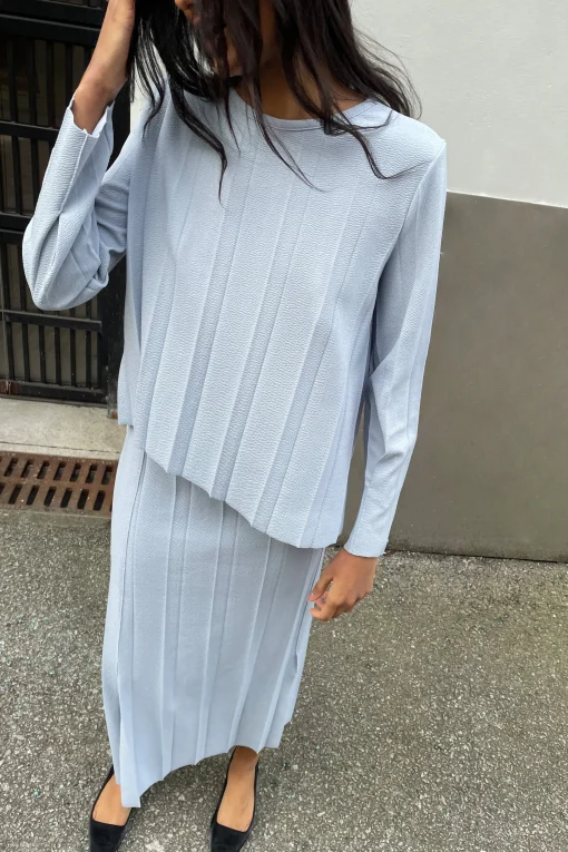 WIDE RIBBED TOP