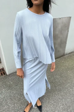 WIDE RIBBED TOP