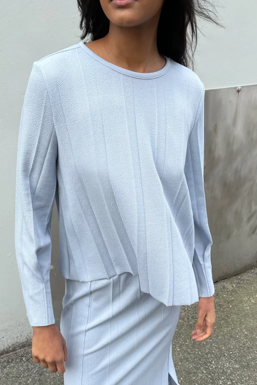 WIDE RIBBED TOP