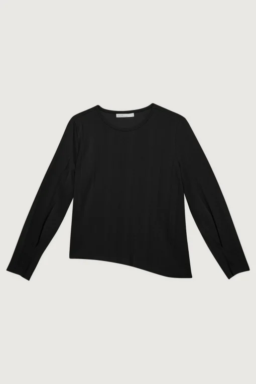 WIDE RIBBED TOP