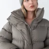 WOOL BLEND RIBBED BEANIE