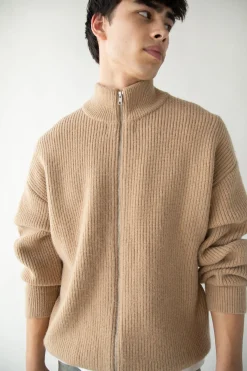 ZIP UP CARDIGAN
