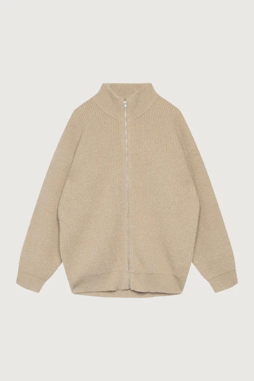 ZIP UP CARDIGAN