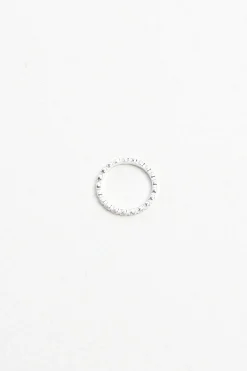 ZIRCONIA BEADED RING